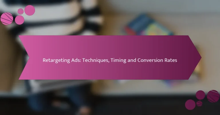 Retargeting Ads: तकनीकें, समय और रूपांतरण दरें